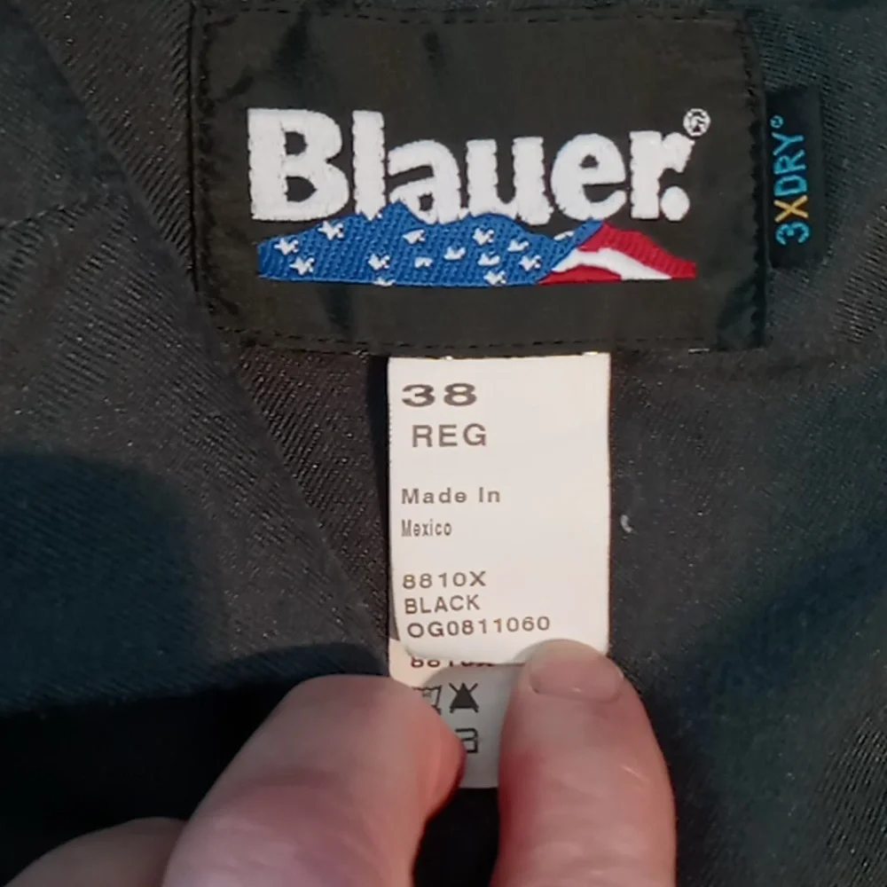 Blauer 8810X Men's Black Tactical/Police/EMT/Cargo Uniform Pants 38R